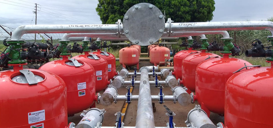 Bulk Water construction site