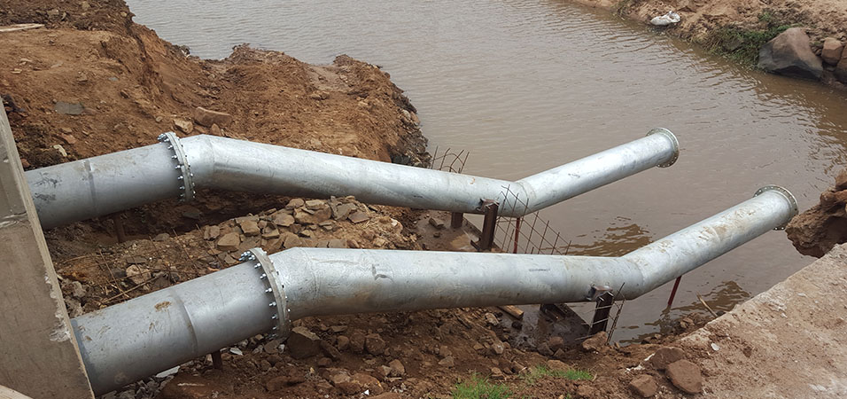 Bulk Water construction site
