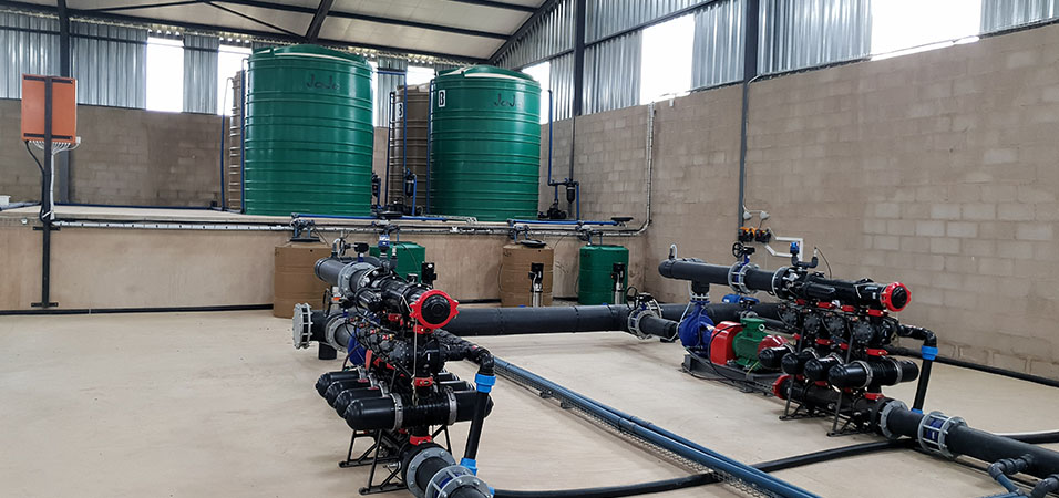 Pump Construction for Bulk Water